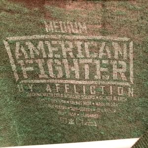 Men's medium American fighter Tshirt